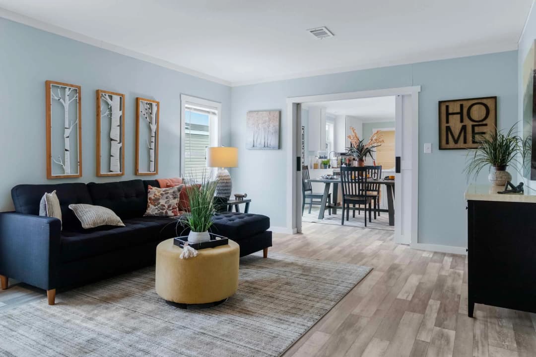 The grayson interior home features