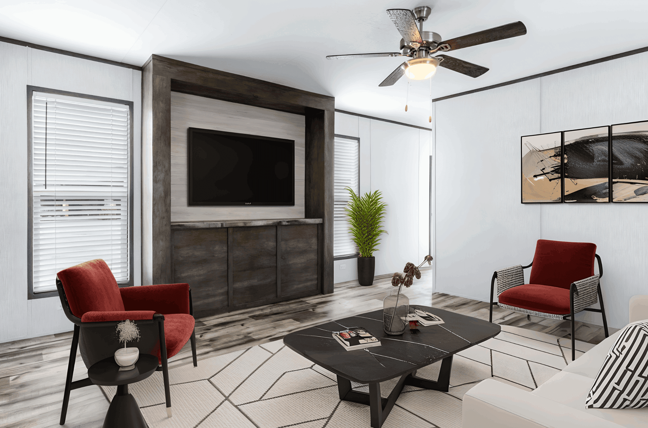 Cypress interior home features