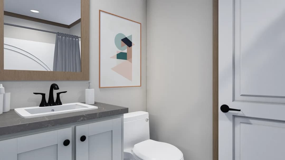 Everett elite bathroom home features