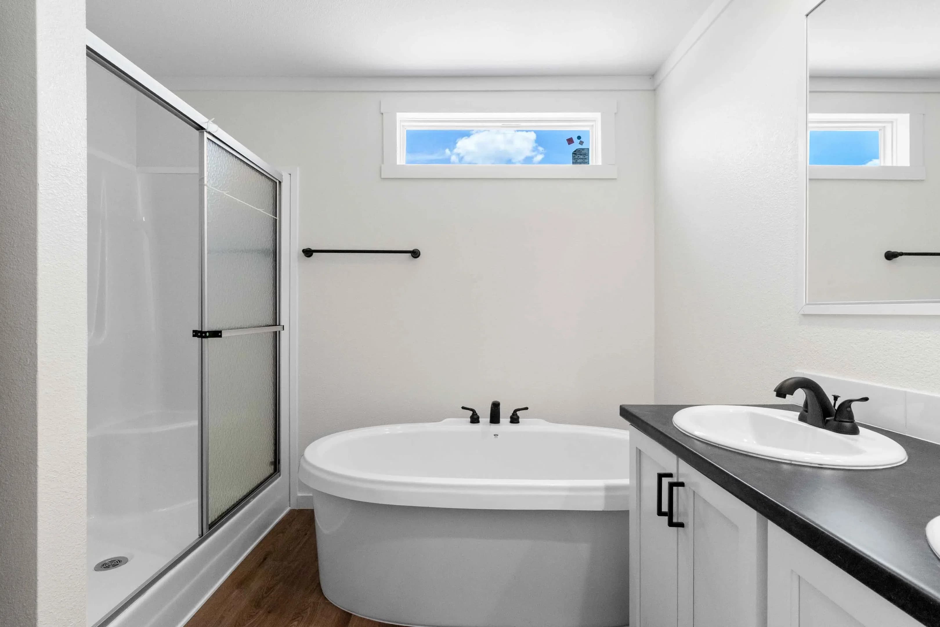The pearland bathroom home features
