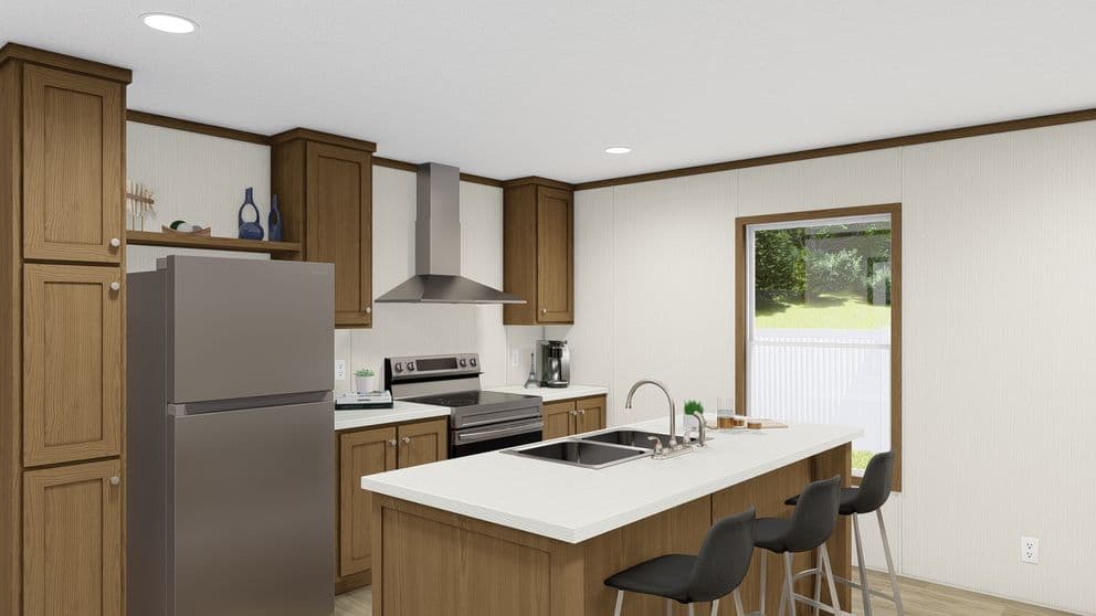 Balance kitchen home features