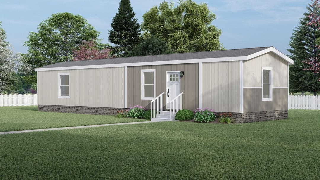 Lewis elevation, exterior, and hero home features