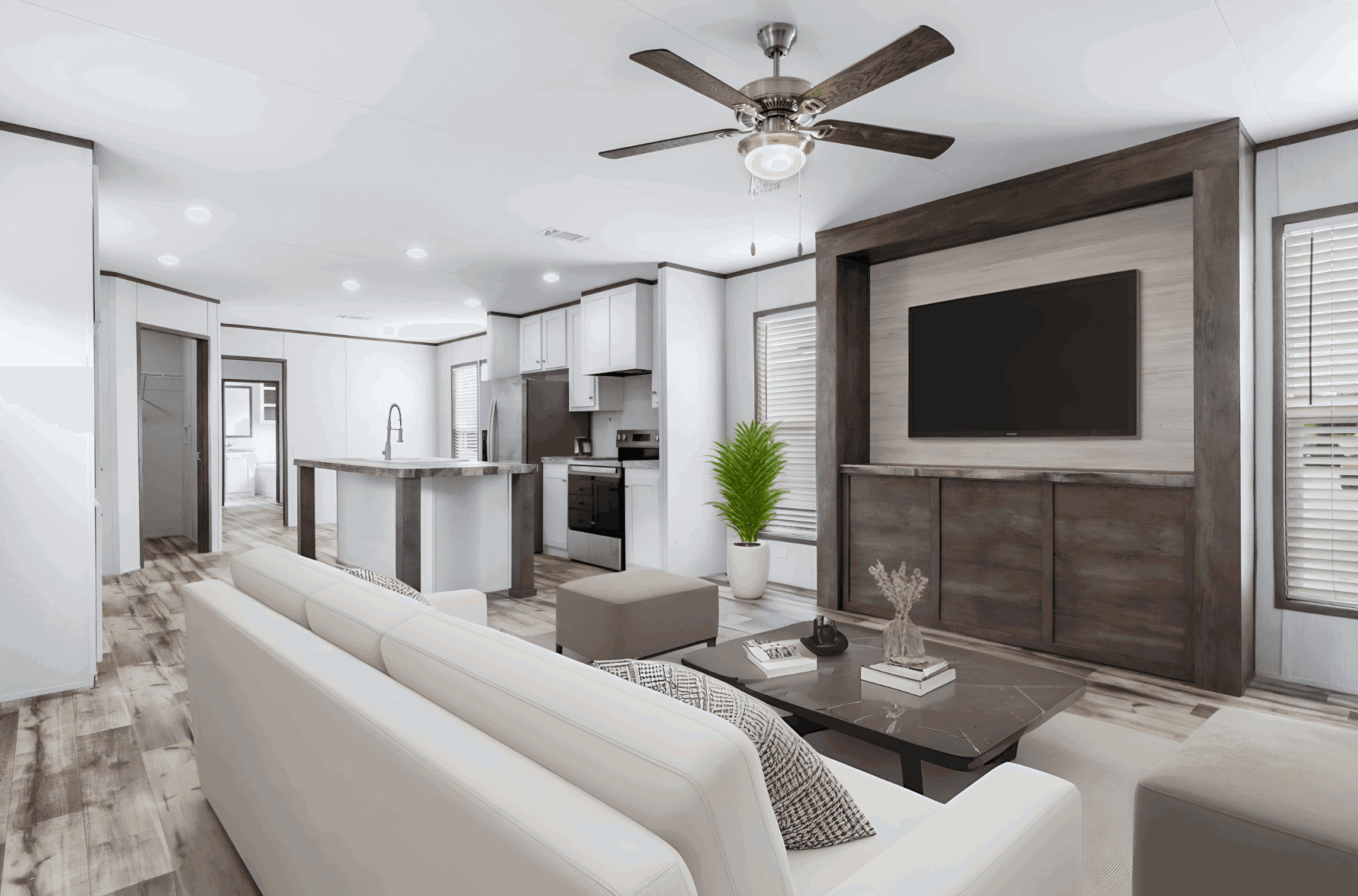 Cypress interior home features