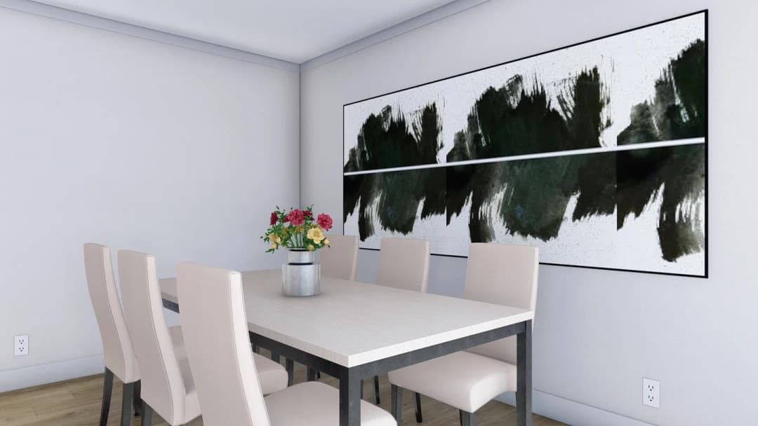 Lovely day interior home features