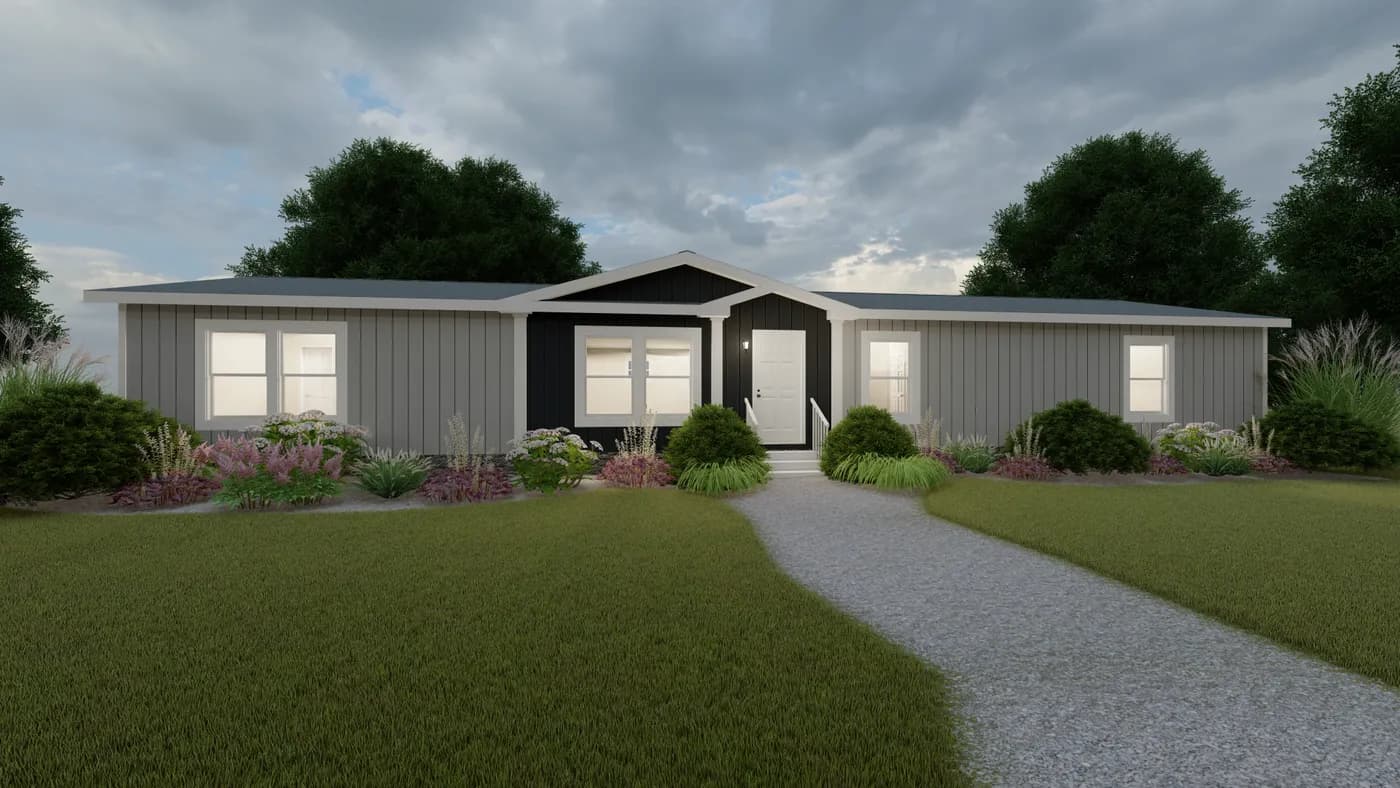 The choice hero, elevation, and exterior home features