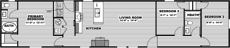 Magellan floor plan home features