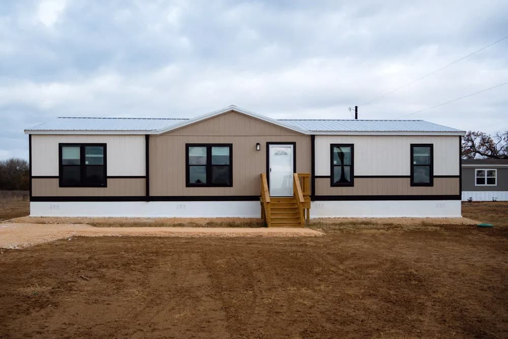 The red river hero, elevation, and exterior home features