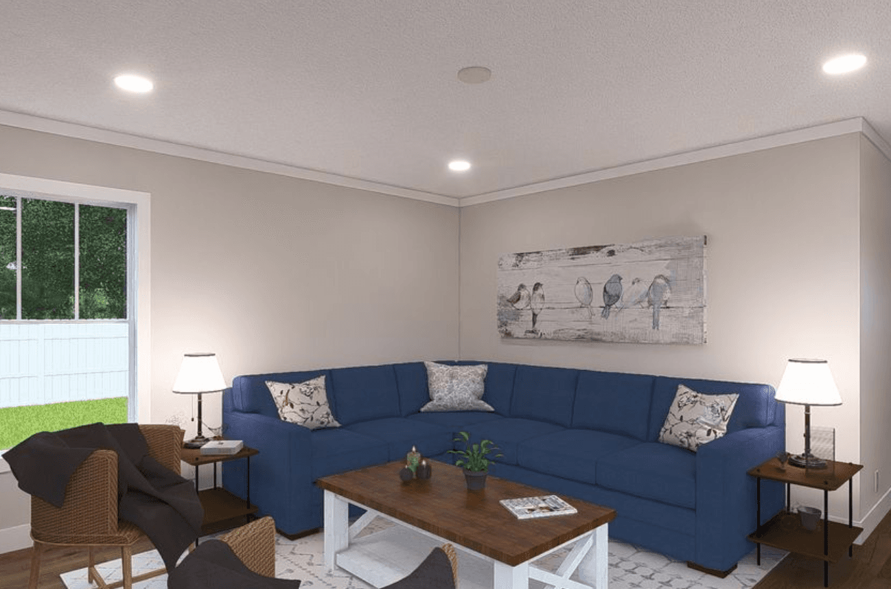 Move on up interior home features