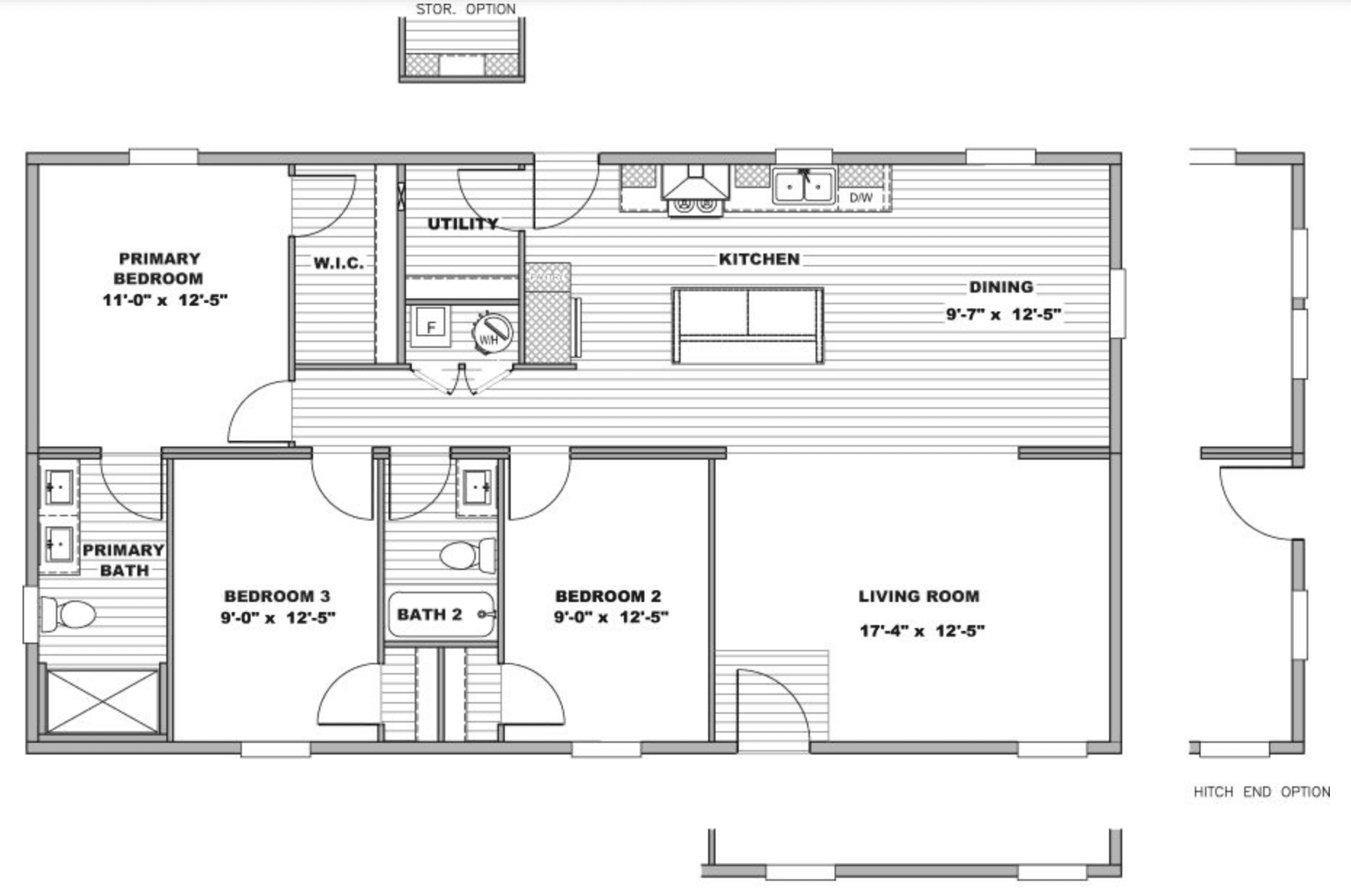 Aria floor plan home features